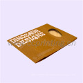 Pacote De Alimentos Brown Kraft Paper Bag With Paper Handle